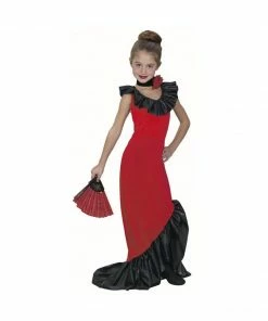 Top Trims Kids Costumes Childs Flamenco Dancer Dress Costume