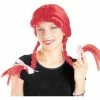 Fun Plus Wigs Adult Pig Tail With Bow Wig