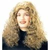 Fun Plus Wigs Adult Long Blonde Curly Wig