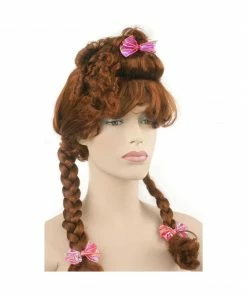 Fun Plus Adult Brown Fairytale Wig