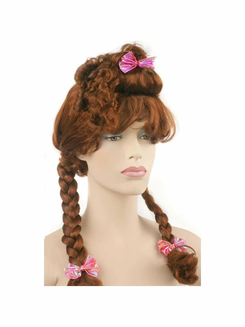 Fun Plus Adult Brown Fairytale Wig 3 Fun Plus Adult Brown Fairytale Wig