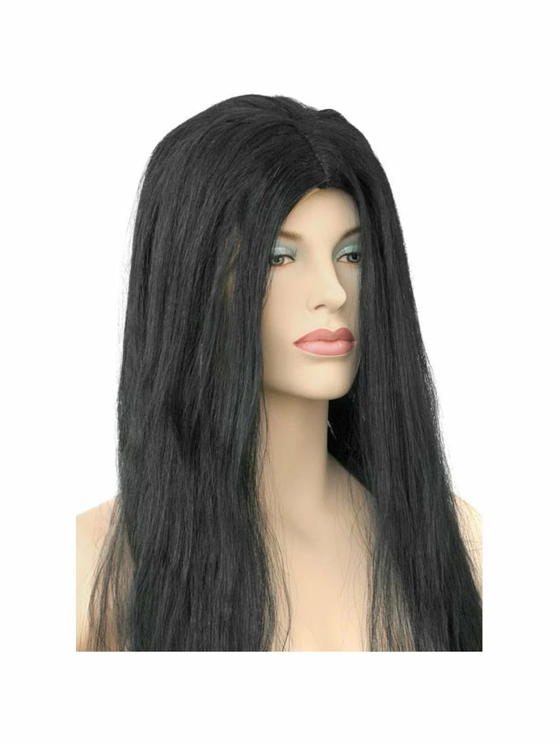 Fun Plus Wigs Adult Black Witch Wig 3 Fun Plus Wigs Adult Black Witch Wig