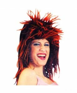 Fun Plus Wigs Adult Female 80's Rocker Wig