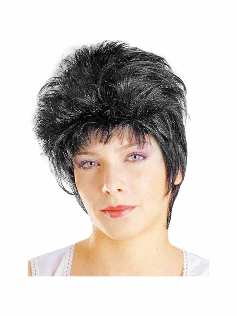 Fun Plus Adult Short Black Costume Wig Wigs 3 Fun Plus Adult Short Black Costume Wig Wigs