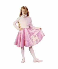 Brands On Sale Childs 50s Poodle Skirt Costume Kids Costumes