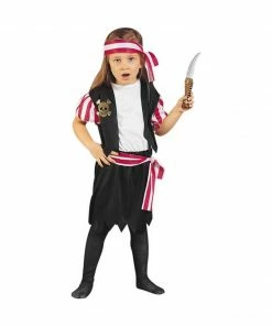 Fun Plus Toddler Carribean Pirate Girl Costume