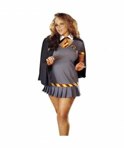 Top Trims Adult Plus Size Sexy Wizard Girl Costume Adult Costumes