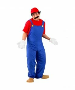 Fun Plus Adult Super Plumber Costume Adult Costumes