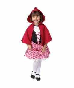 Fun Plus Kids Costumes Child Deluxe Little Red Riding Hood Costume