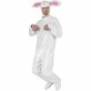 Fun Plus Adult White Plush Rabbit Costume Adult Costumes