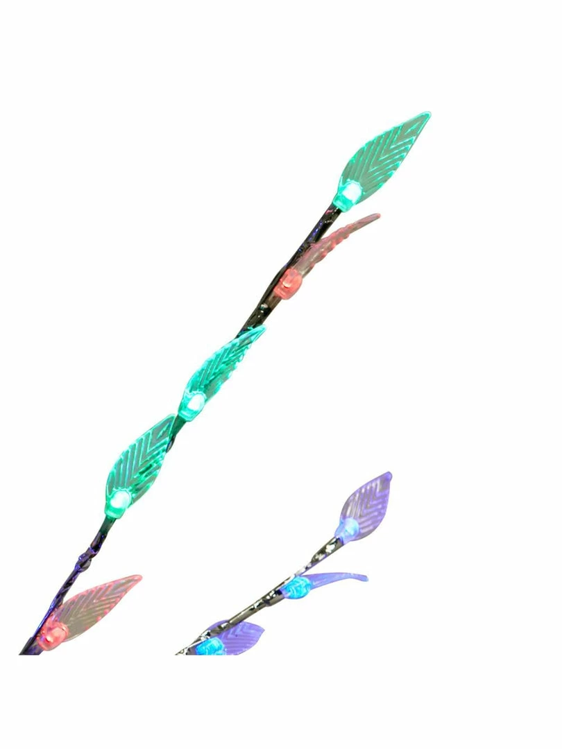 Everbright Trading Inc Decor Silver 58" Retro Artificial Christmas Tree W/ Light Up Leaves 5 Everbright Trading Inc Decor Silver 58" Retro Artificial Christmas Tree W/ Light Up Leaves