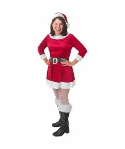 Fun Plus Adult Costumes Adult Santa's Helper Costume