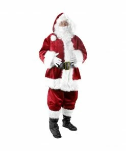 Fun Plus Adult Santa Claus Costume Adult Costumes