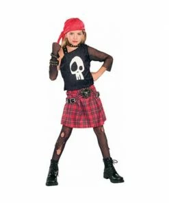 Rubies Child's Punk Pirate Costume