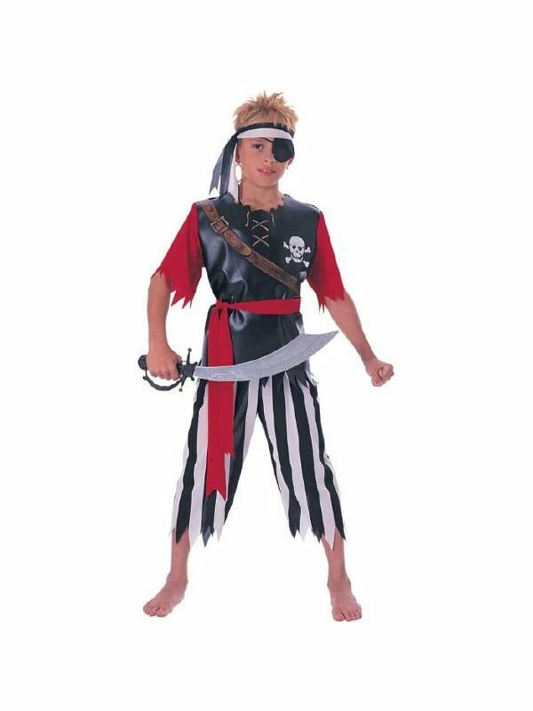 Rubies Kids Costumes Child's Captain Skully Pirate Costume 3 Rubies Kids Costumes Child's Captain Skully Pirate Costume