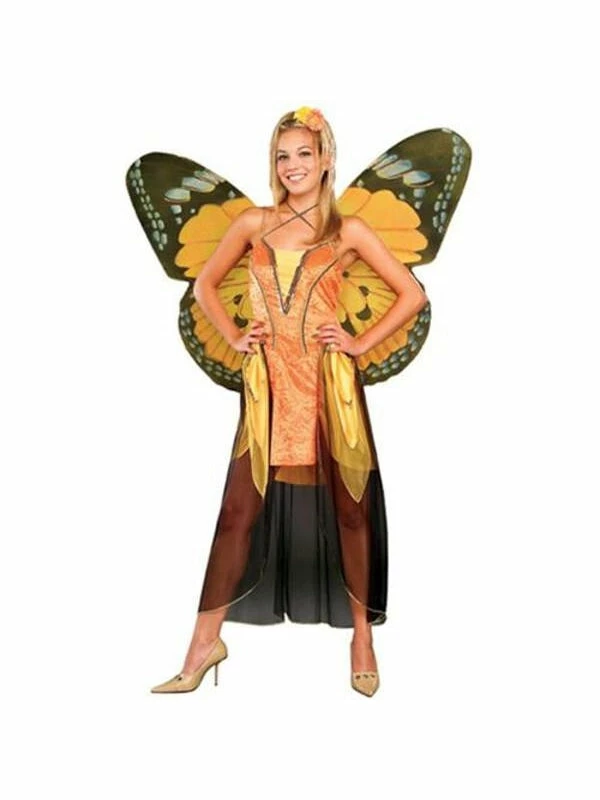 Rubies Adult Orange Butterfly Costume Adult Costumes 3 Rubies Adult Orange Butterfly Costume Adult Costumes