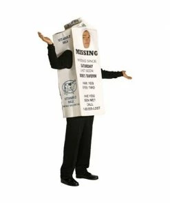 Exclusive Adult Milk Carton Costume