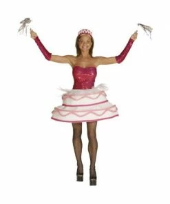 Exclusive Adult Sexy Birthday Cake Costume