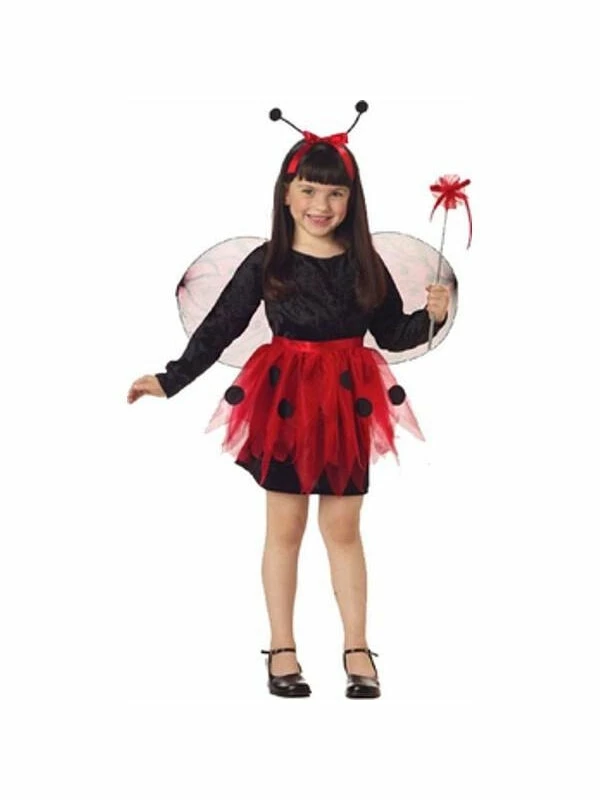 California Costume Co. Child's Ladybug Halloween Costume Dress 3 California Costume Co. Child's Ladybug Halloween Costume Dress