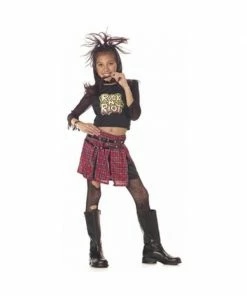 California Costume Co. Kids Costumes Child's Rock And Roll Riot Girl Costume