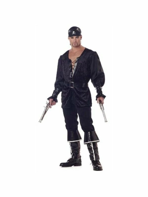California Costume Co. Adult Blackheart Pirate Costume 3 California Costume Co. Adult Blackheart Pirate Costume