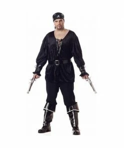 California Costume Co. Adult Costumes Adult Plus Size Blackheart Pirate Costume
