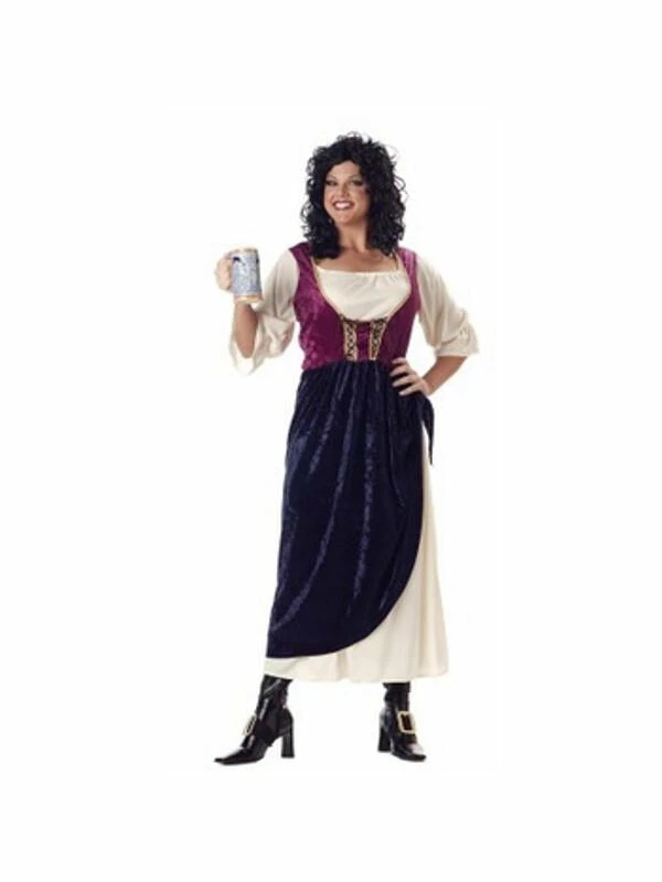 California Costume Co. Adult Plus Size Tavern Wench Costume 3 California Costume Co. Adult Plus Size Tavern Wench Costume