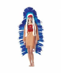 Exclusive Hats Adult Women's Full Indian Headdress