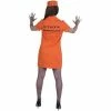 Charades Adult Women's State Prison Costume Adult Costumes