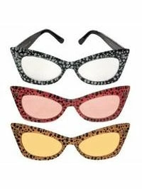 Brands On Sale Cheetah Glasses Adult Costumes