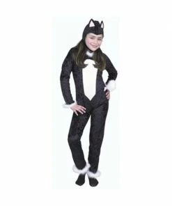 Exclusive Child Cat Jumpsuit Costume