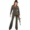 Charades Adult Wide Striped Gangster Costume Adult Costumes