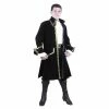 Charades Adult Leather Pirate Captain Costume Adult Costumes