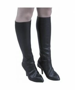 Charades Adult Leatherette Knee High Boot Covers