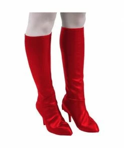 Charades Adult Leatherette Knee High Boot Covers