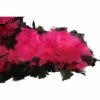 Charades Fushia/Black Chandelle Feather Boa