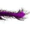 Charades Accessory Kits Purple/Black Ostrich Feather Boa
