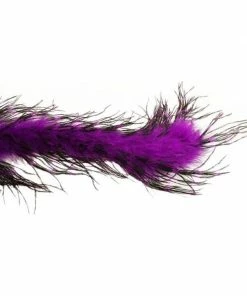 Charades Accessory Kits Purple/Black Ostrich Feather Boa