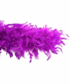 Charades Purple Turkey Feather Boa