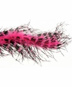Charades Pink/Black Ostrich Feather Boa