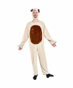Exclusive Adult Costumes Adult Oatmeal Bear Costume Standard Size