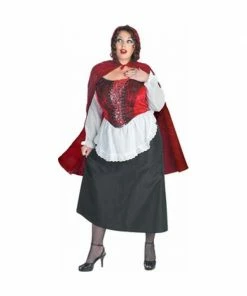Disguise Adult Plus Size Red Riding Hood Costume