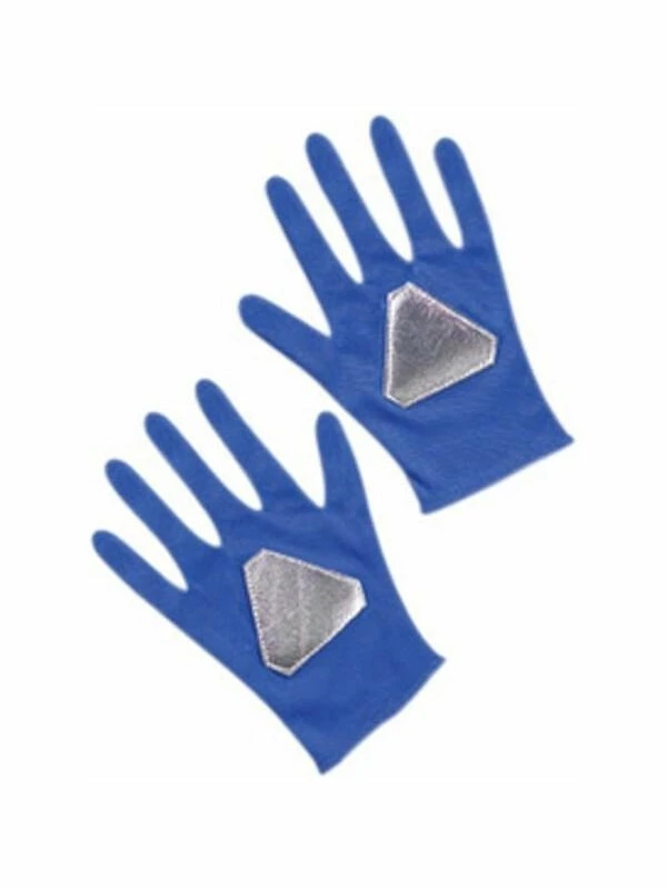 Disguise Child's Blue Ranger Gloves 3 Disguise Child's Blue Ranger Gloves
