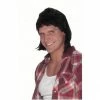 Pony Express Wigs Black Mullet Wig