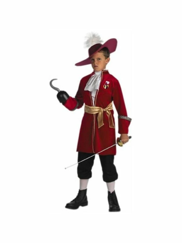 Disguise Child's Disney Captain Hook Costume Kids Costumes 3 Disguise Child's Disney Captain Hook Costume Kids Costumes