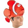 Exclusive Clownfish Orange Fish Hat Hats