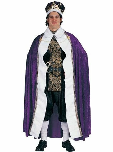 RG Costumes Men's Costumes Adult Velvet King's Robe Costume 4 RG Costumes Men's Costumes Adult Velvet King's Robe Costume