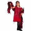 Brands On Sale Child Red Sequin Flapper Dress Costume