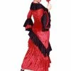 RG Costumes Adult Red Senorita Costume