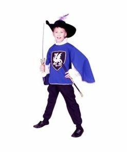RG Costumes Kids Costumes Child's Blue Musketeer Costume